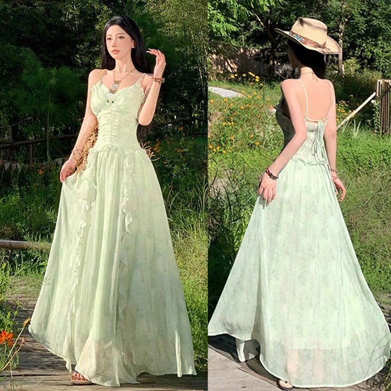 Gardenia Green Fairy Princess Dress