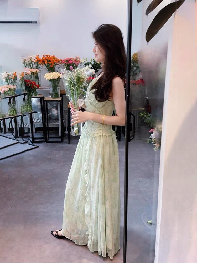 Gardenia Green Fairy Princess Dress