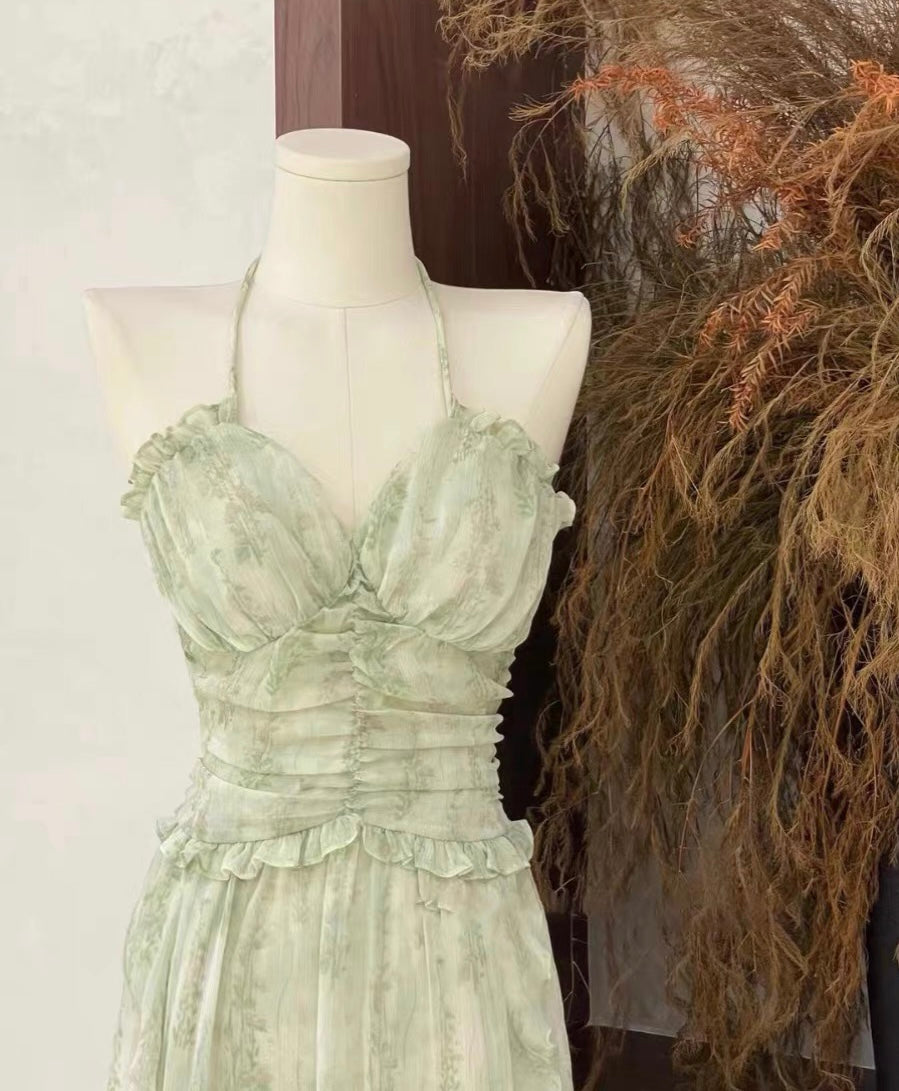 Gardenia Green Fairy Princess Dress