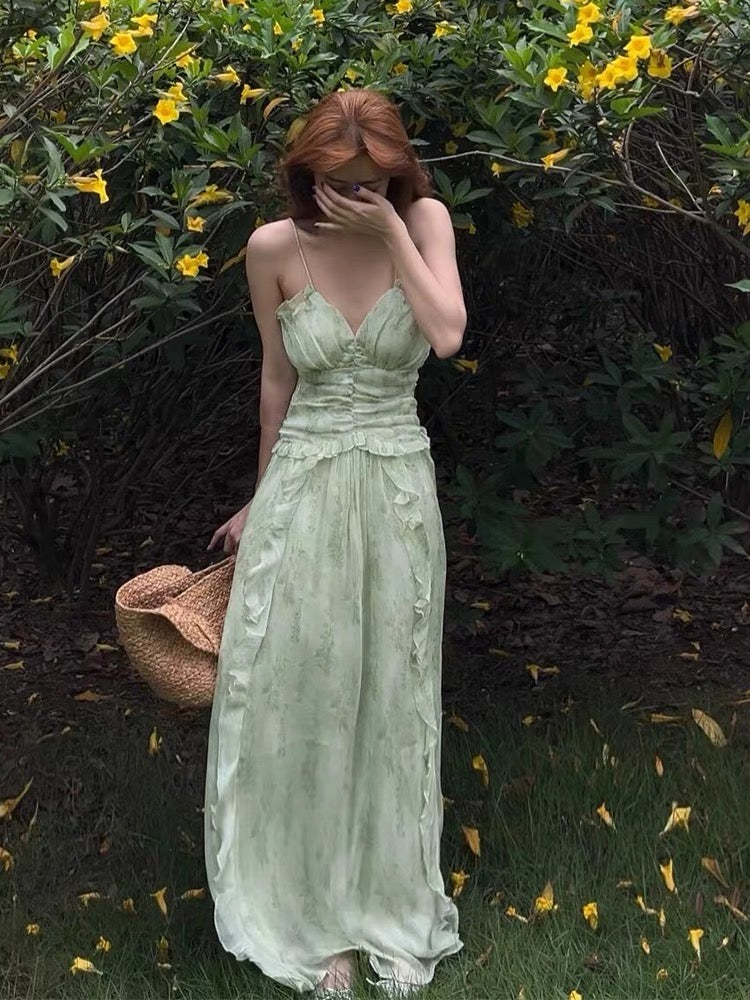 Gardenia Green Fairy Princess Dress