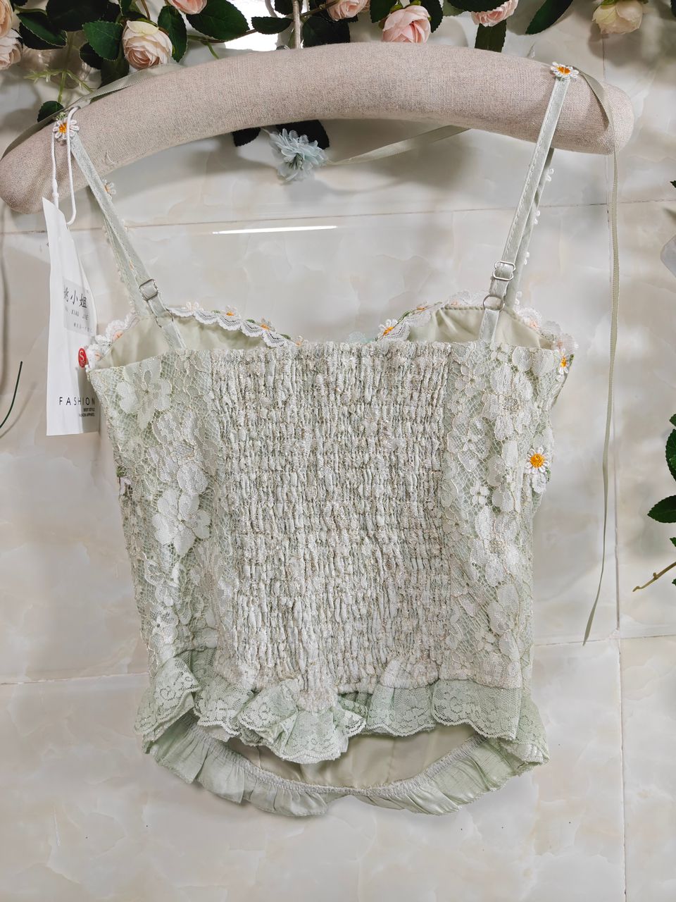 Flower Fairy Lace Buster Top