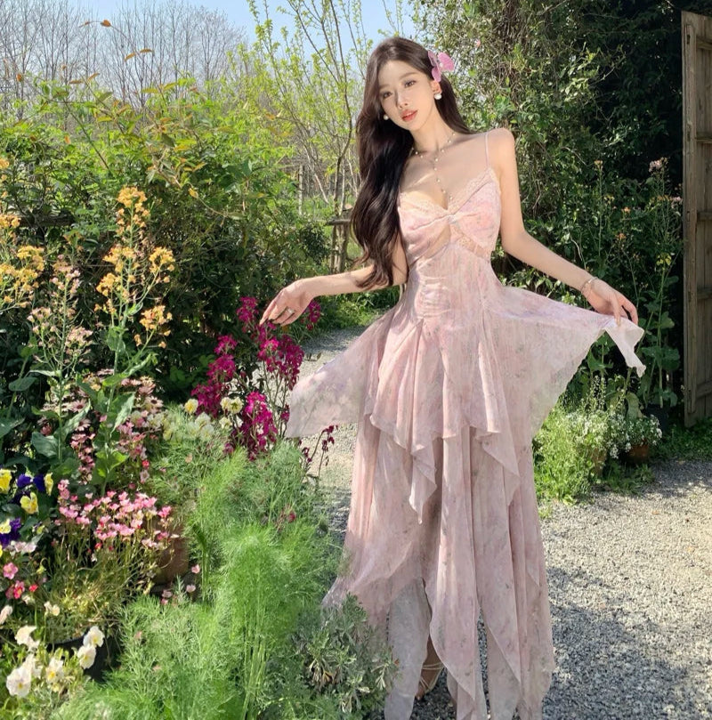 Iridia Pink Ethereal Essence Fairy Dress