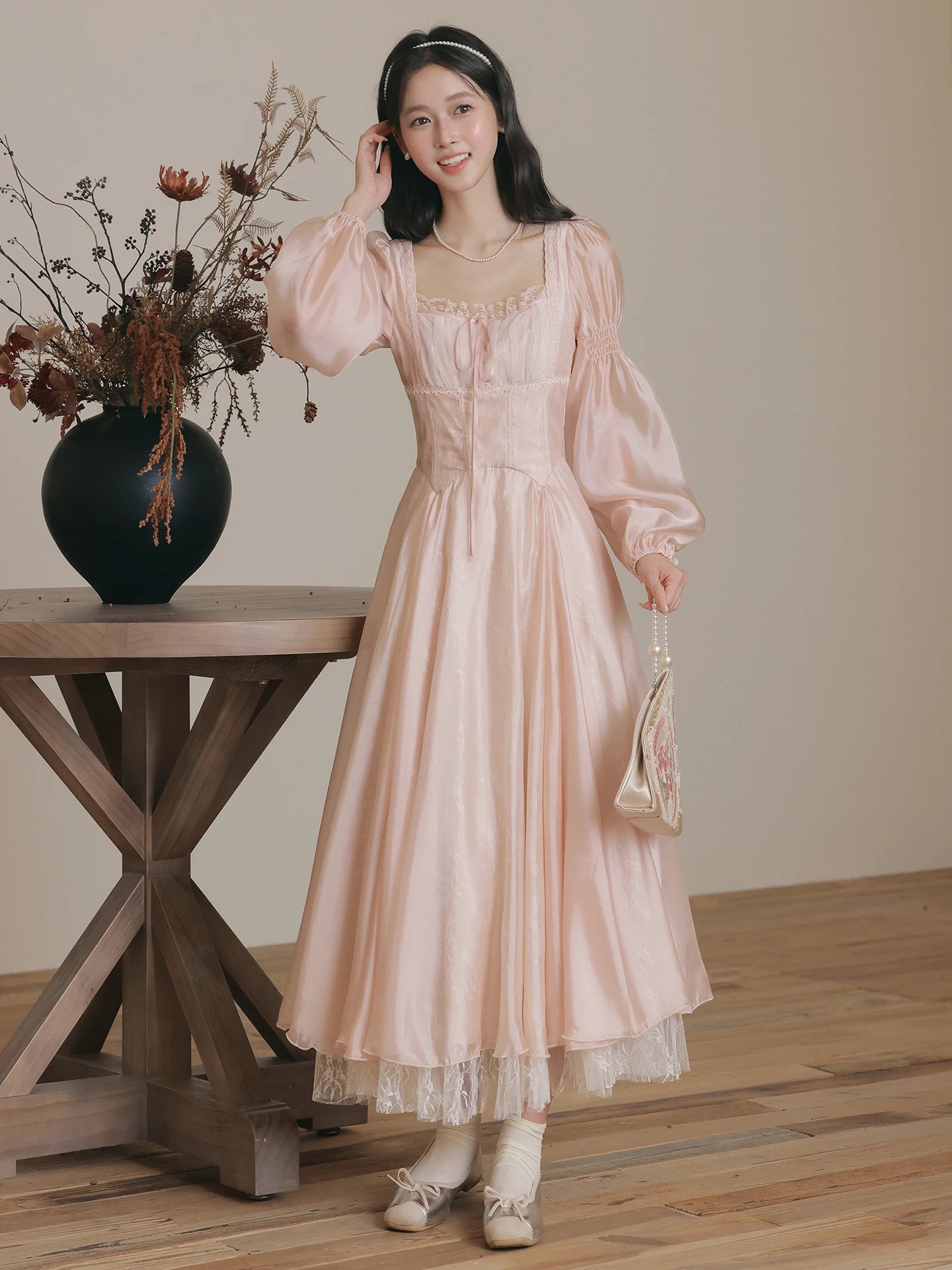 Misty Pearl Princess Dress