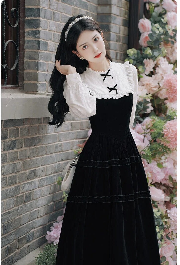 Chasma Dark Princesscore Velvet Dress