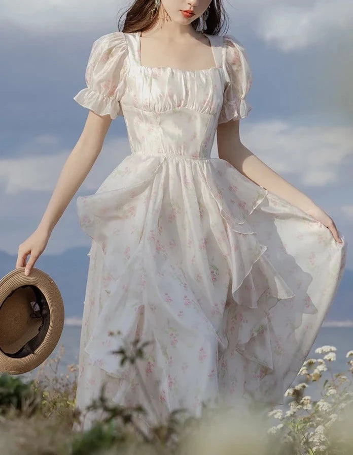 Princesscore Aesthetic Fairy Dress Fairycore Aesthetic Ethereal Essence Dress