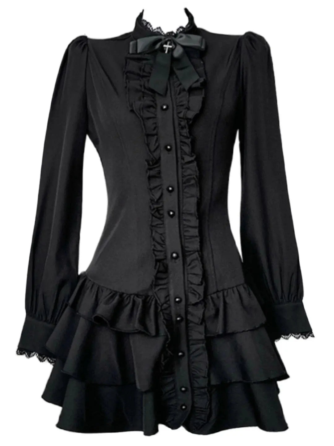 Dark Wings Romantic Gothic Dress