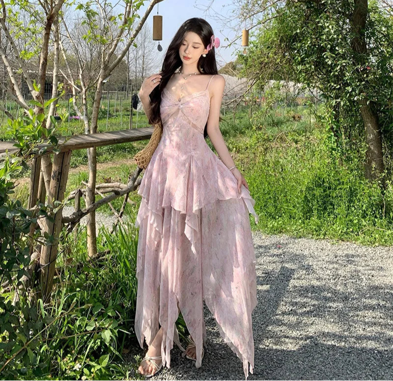 Iridia Pink Ethereal Essence Fairy Dress