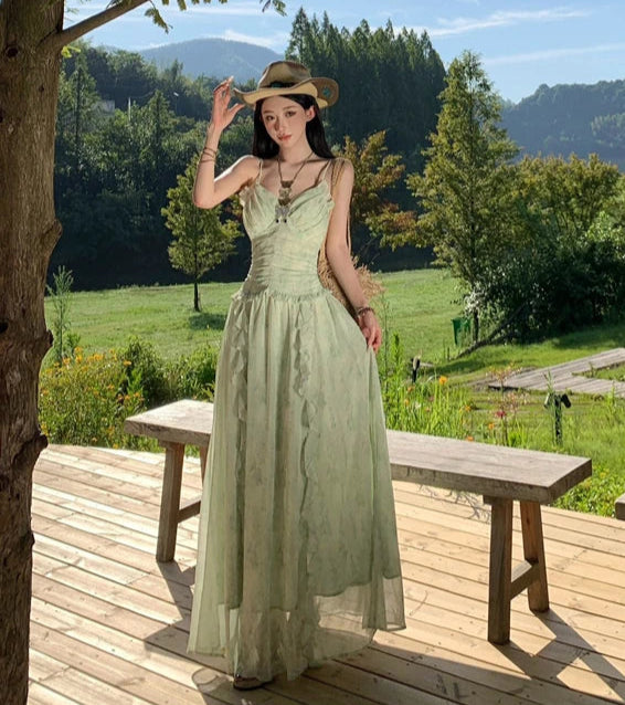 Gardenia Green Fairy Princess Dress