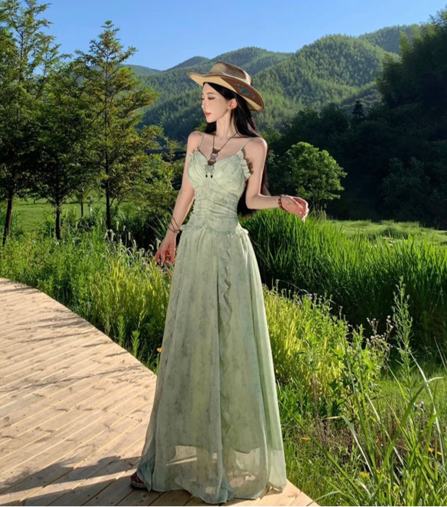 Gardenia Green Fairy Princess Dress