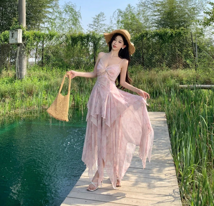 Iridia Pink Ethereal Essence Fairy Dress