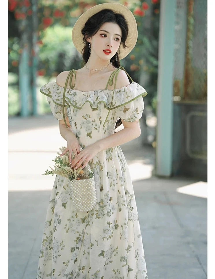 Magnolia Garden Vintage-Style Dress