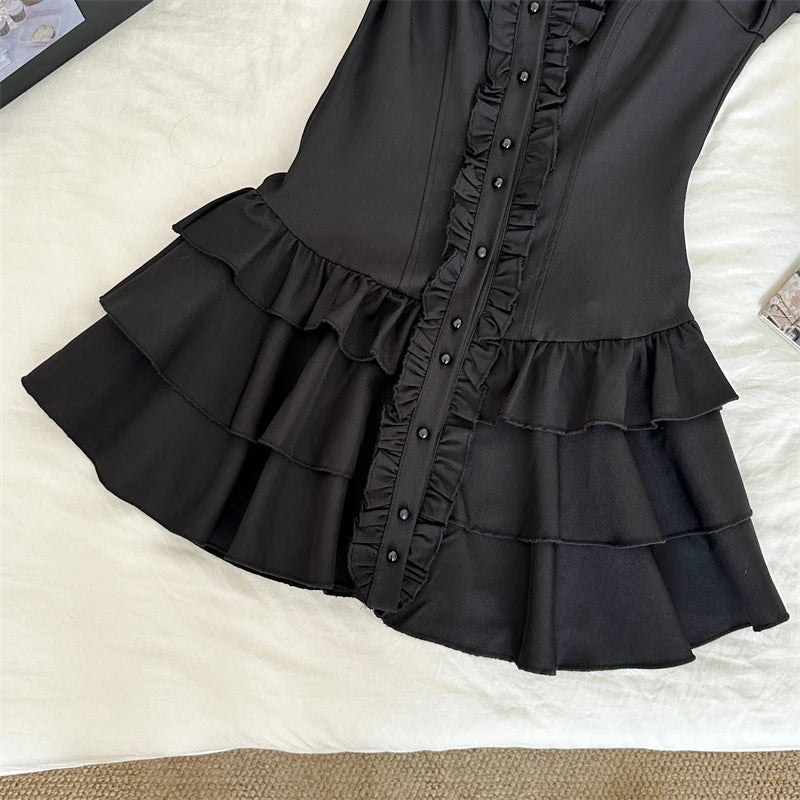 Dark Wings Romantic Gothic Dress