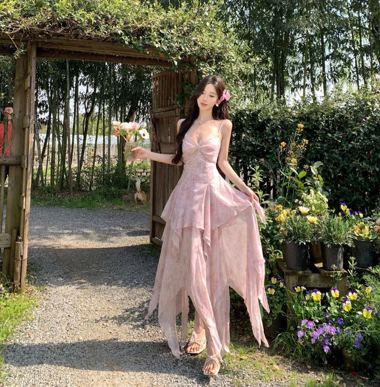 Iridia Pink Ethereal Essence Fairy Dress