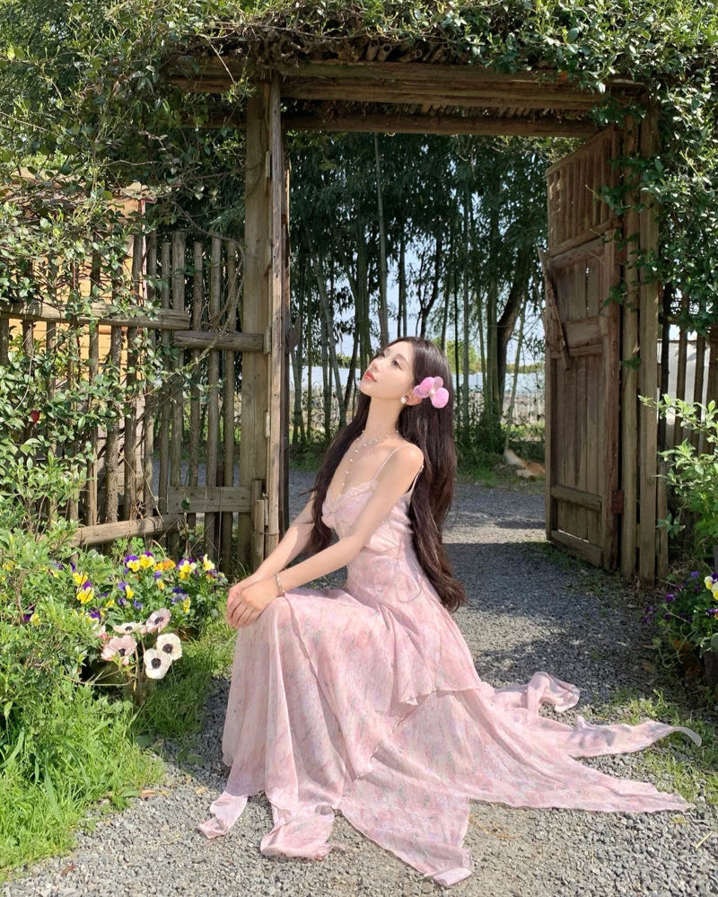 Iridia Pink Ethereal Essence Fairy Dress