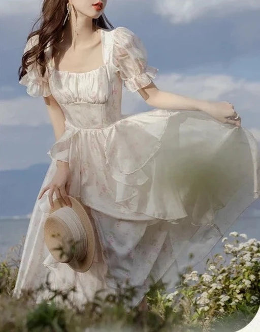 Princesscore Aesthetic Fairy Dress Fairycore Aesthetic Ethereal Essence Dress