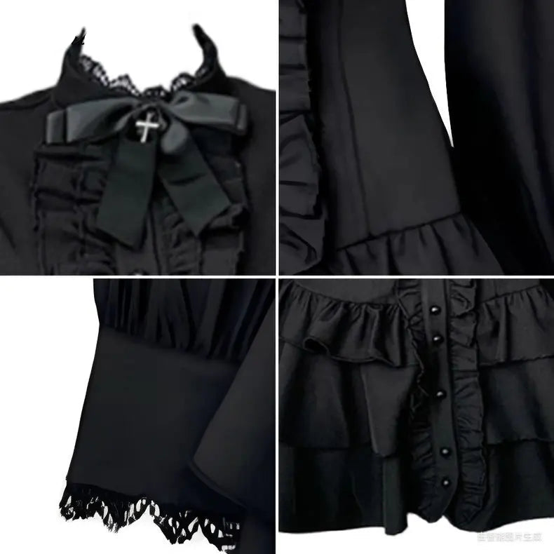Dark Wings Romantic Gothic Dress