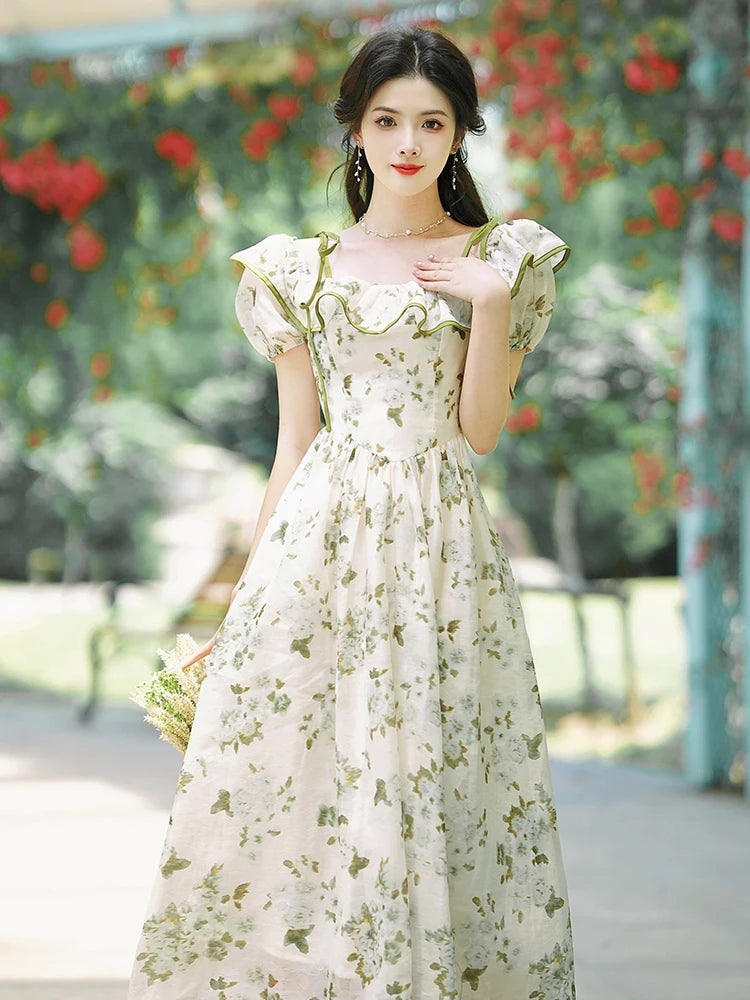 Magnolia Garden Vintage-Style Dress