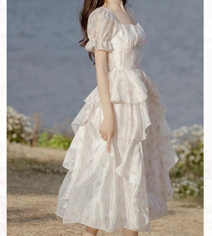 Princesscore Aesthetic Fairy Dress Fairycore Aesthetic Ethereal Essence Dress