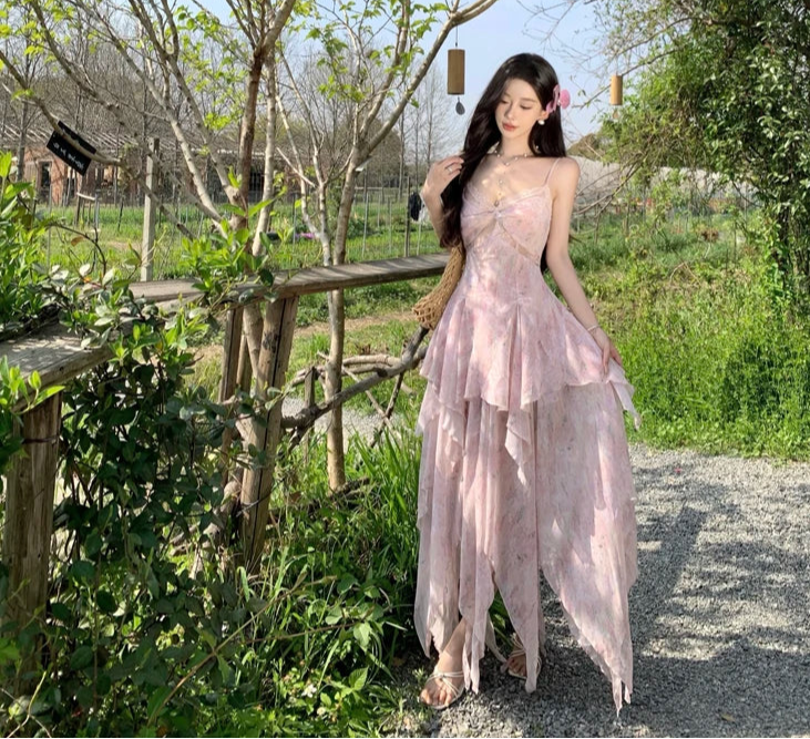 Iridia Pink Ethereal Essence Fairy Dress