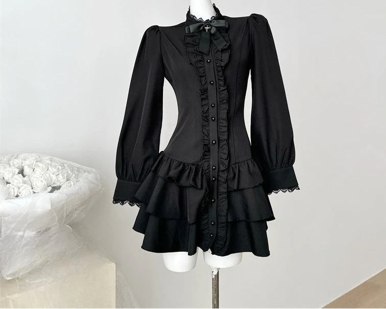 Dark Wings Romantic Gothic Dress