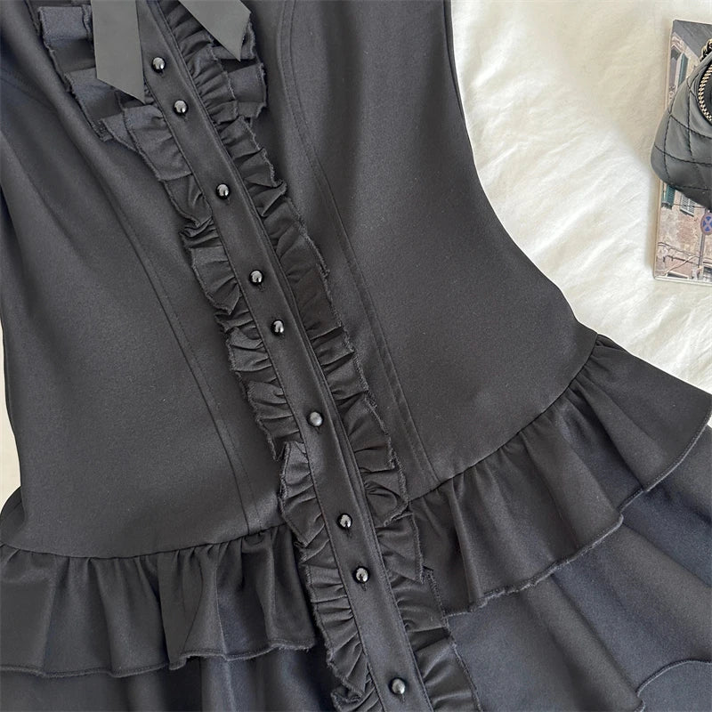 Dark Wings Romantic Gothic Dress