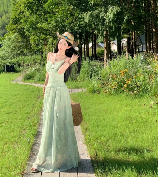 Gardenia Green Fairy Princess Dress