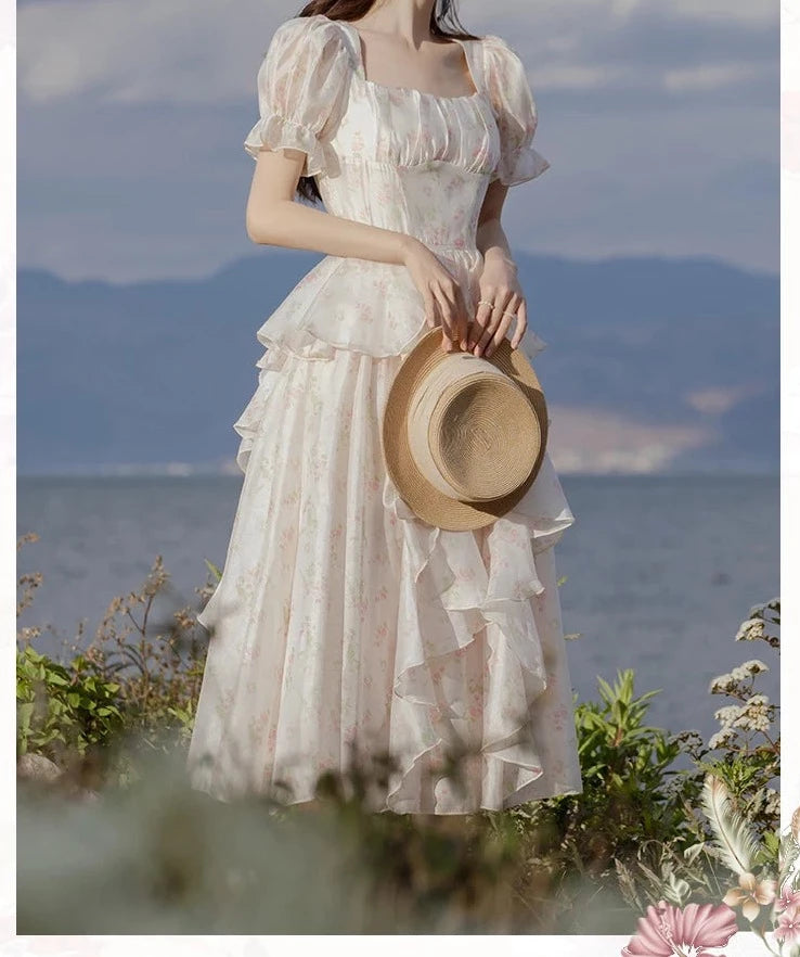 Princesscore Aesthetic Fairy Dress Fairycore Aesthetic Ethereal Essence Dress