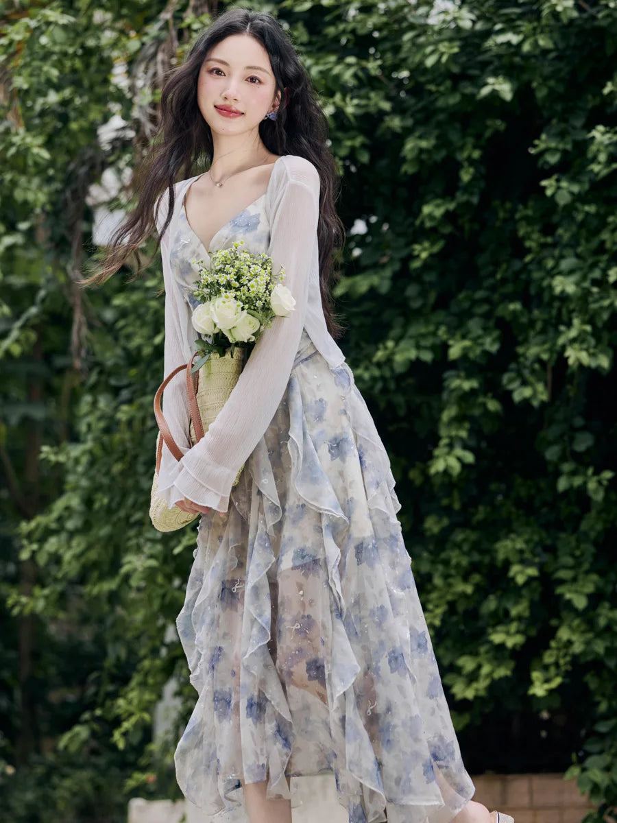 Ethereal essence Fairycore Dress