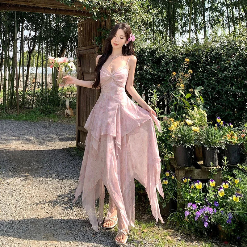 Iridia Pink Ethereal Essence Fairy Dress