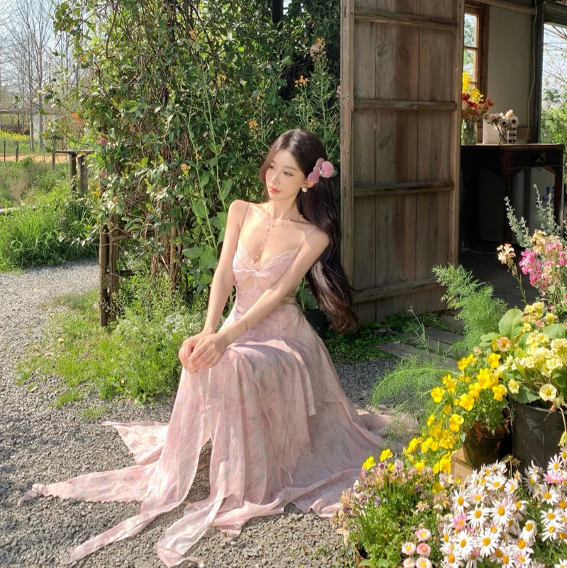 Iridia Pink Ethereal Essence Fairy Dress