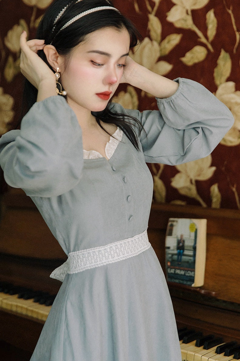 Adette Vintage-inspired Fairycore Princess Dress
