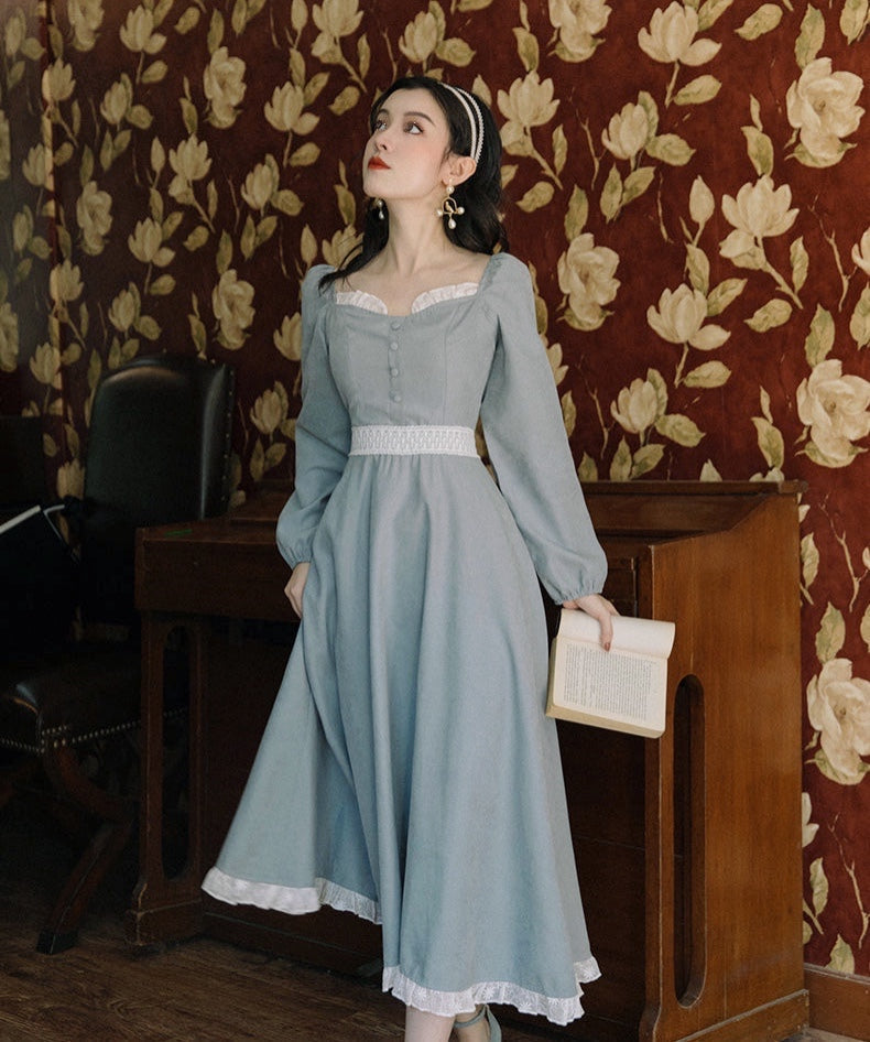 Adette Vintage-inspired Fairycore Princess Dress