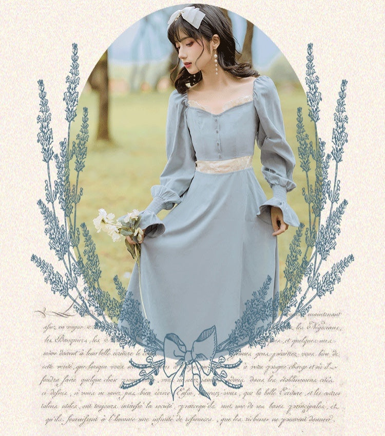Adette Vintage-inspired Fairycore Princess Dress