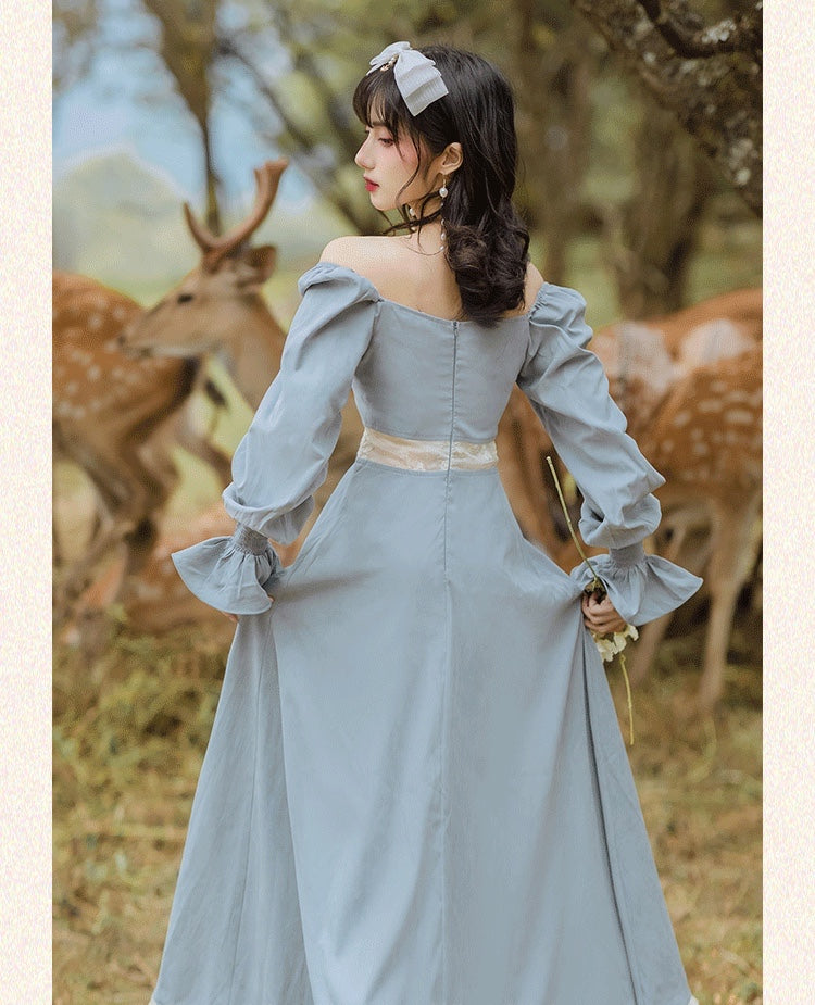 Adette Vintage-inspired Fairycore Princess Dress