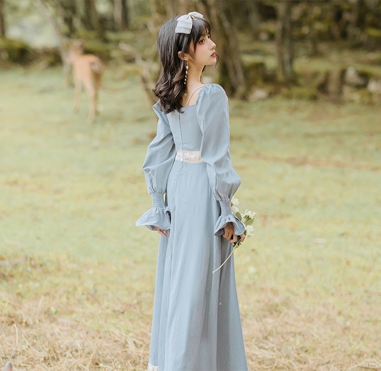Adette Vintage-inspired Fairycore Princess Dress