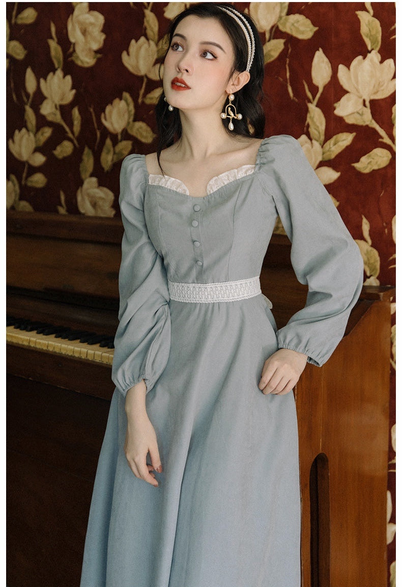 Adette Vintage-inspired Fairycore Princess Dress