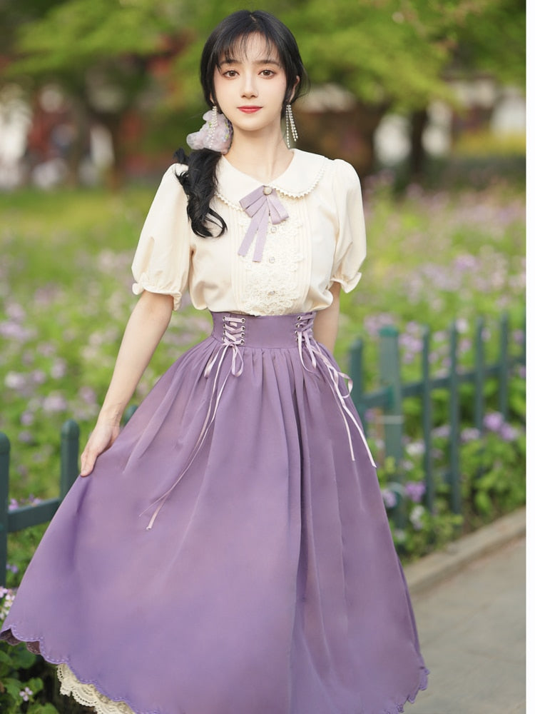 Beatrice 2-Piece Cottagecore Dress Set