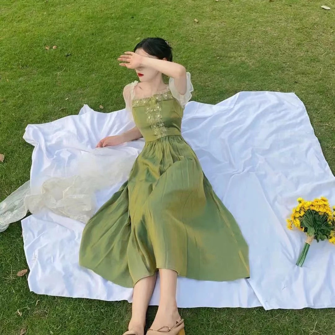 Green Fairy Princess Dress