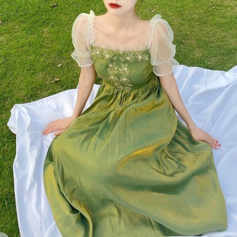 Green Fairy Princess Dress