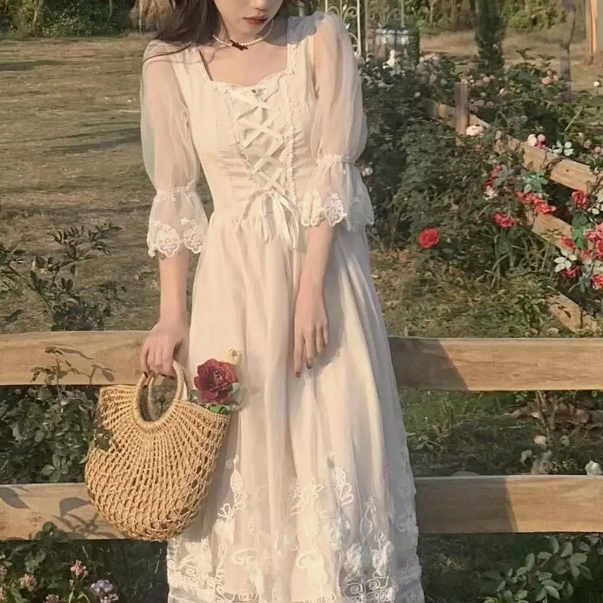 Keira Vintage-Aesthetic Princess Fairy Dress