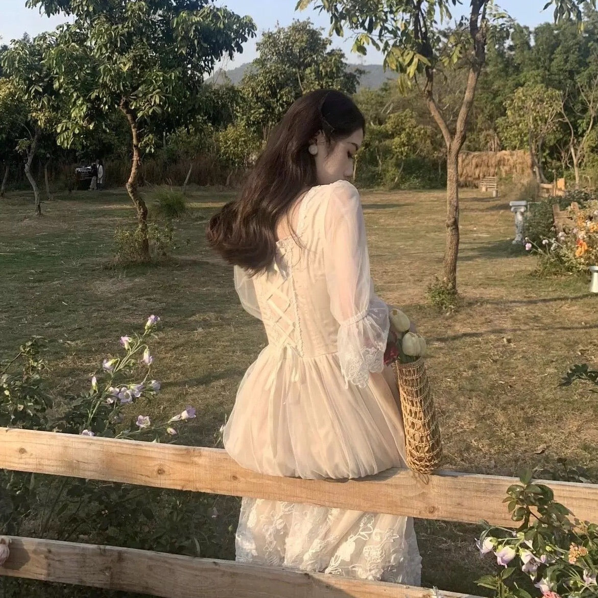 Keira Vintage-Aesthetic Princess Fairy Dress