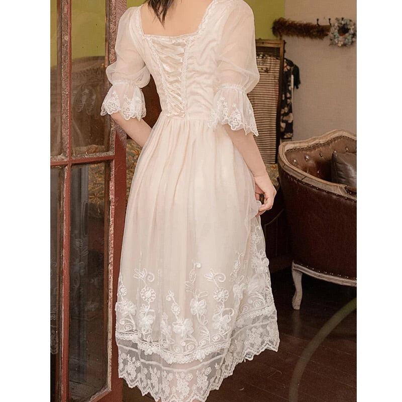 Keira Vintage-Aesthetic Princess Fairy Dress