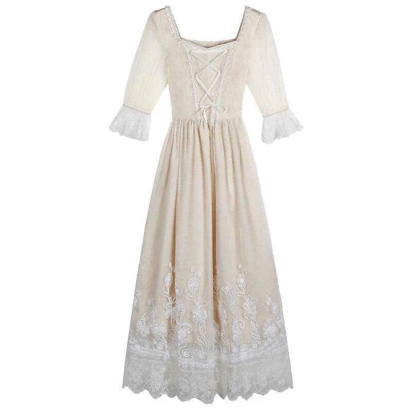 Keira Vintage-Aesthetic Princess Fairy Dress