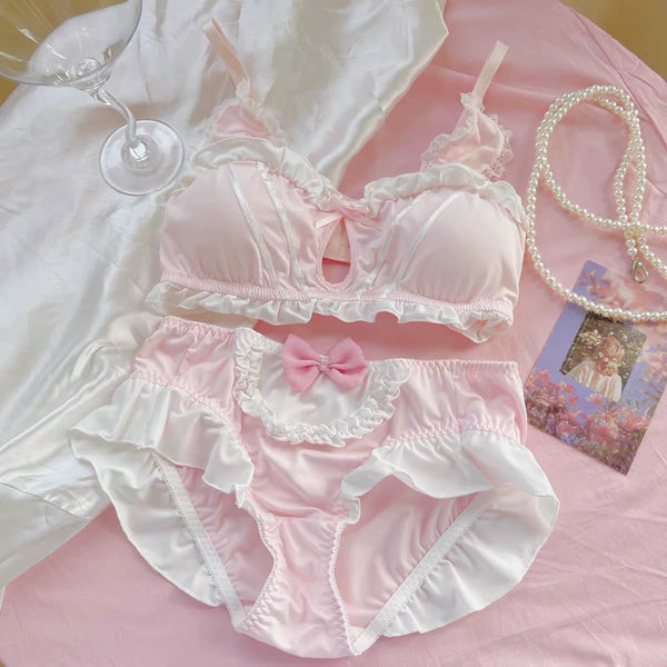 Pastel Bunny Coquette Lolita Lingerie Set