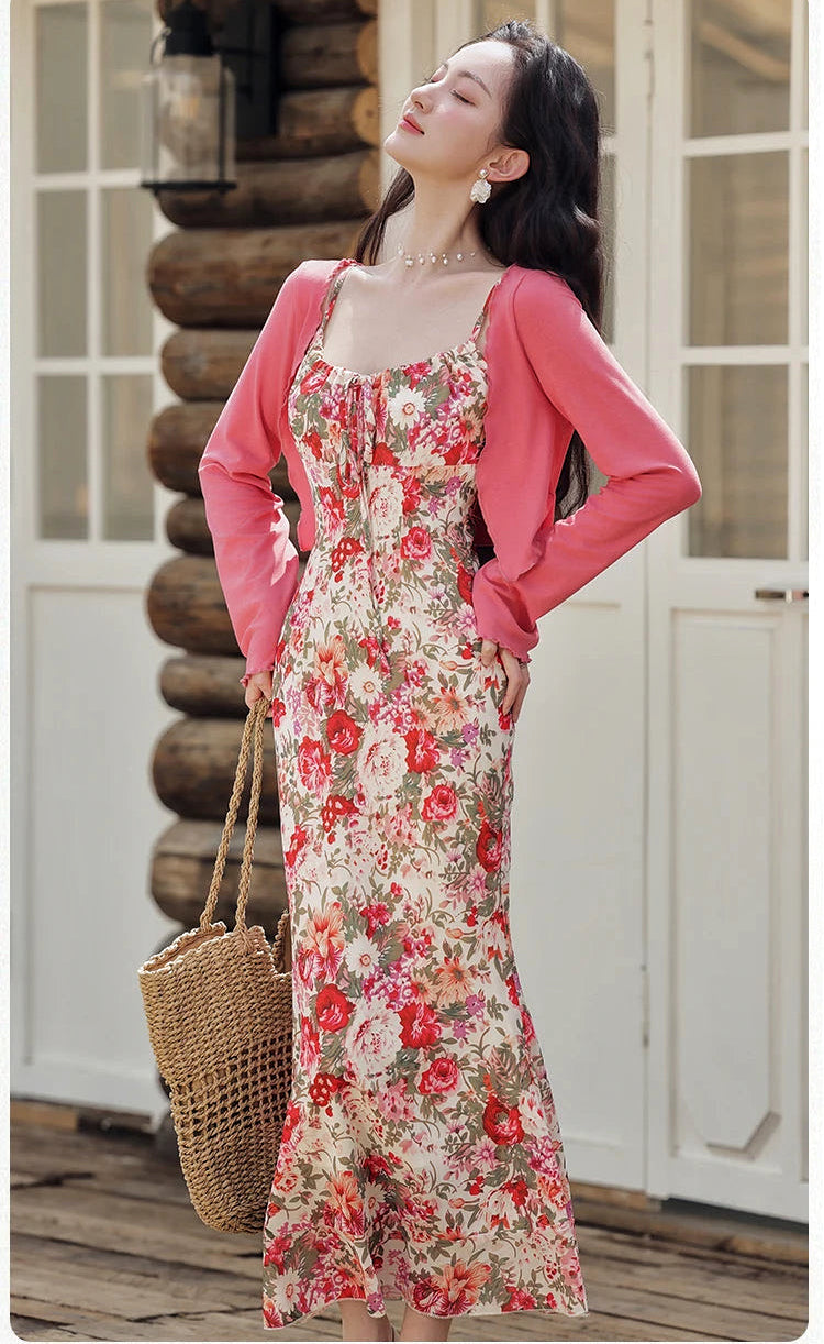 Primrose Floral Shabby Chic Dress