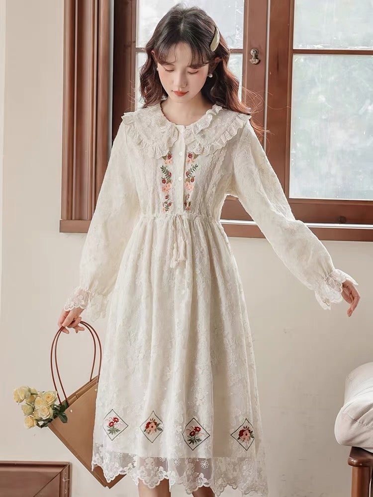 Fig Creek Fall Cottagecore Dress