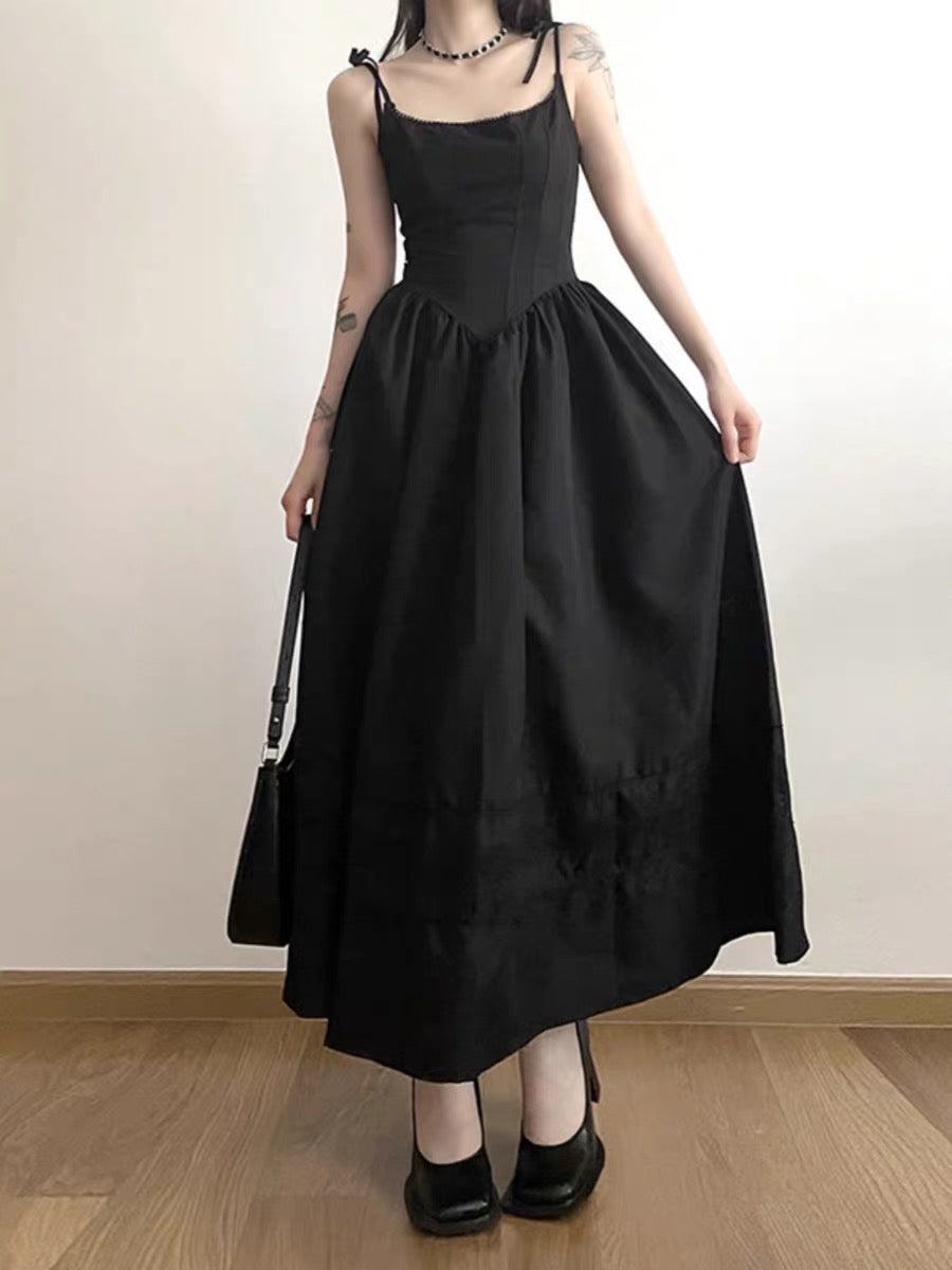 Unholy Sanctuary Romantic Goth Witchy Academia Dress