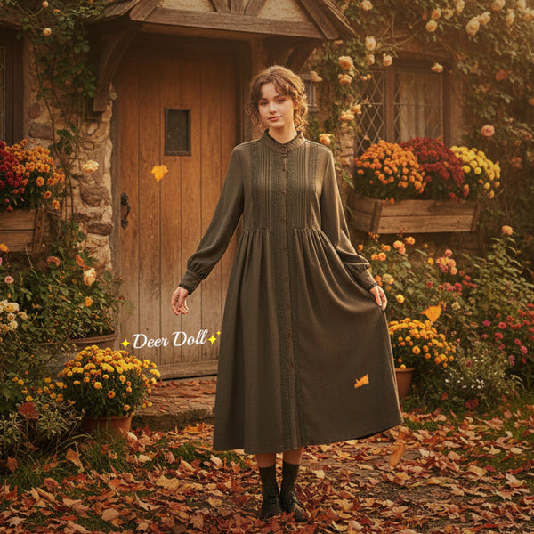 Dark Cottagecore Oversized Dress Dark cottagecore 