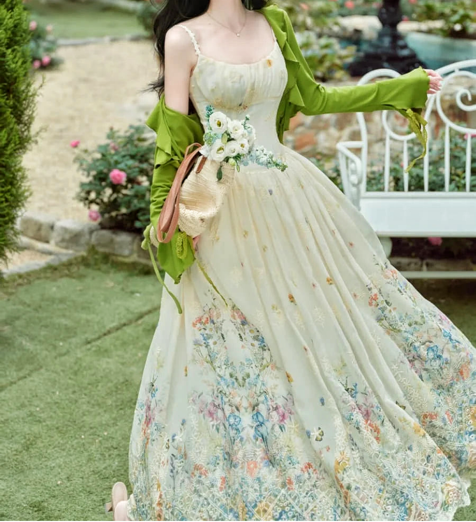 Embroidered Cottagecore Dress cottagecore dresses cottagecore outfits