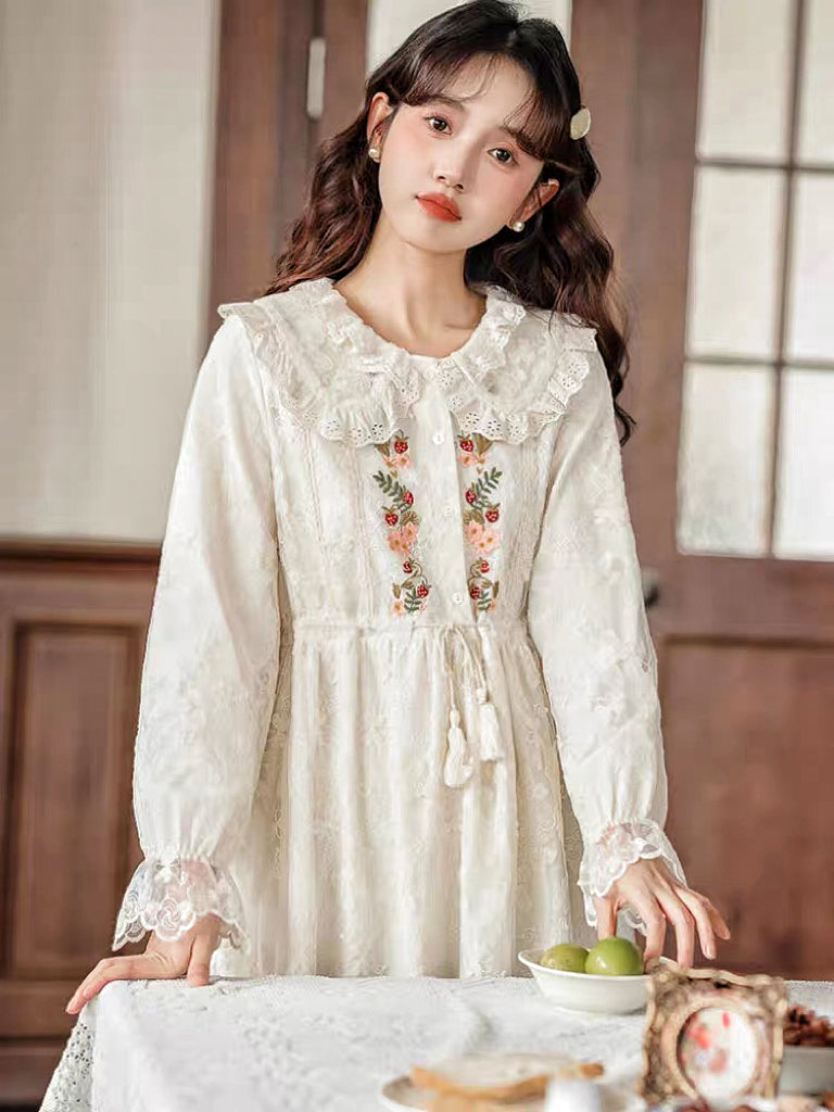 Fig Creek Fall Cottagecore Dress